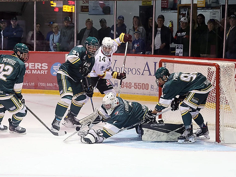 Cubs host Vikings on Technica Mining night 44 Matthew Vahramian save vs Timmins