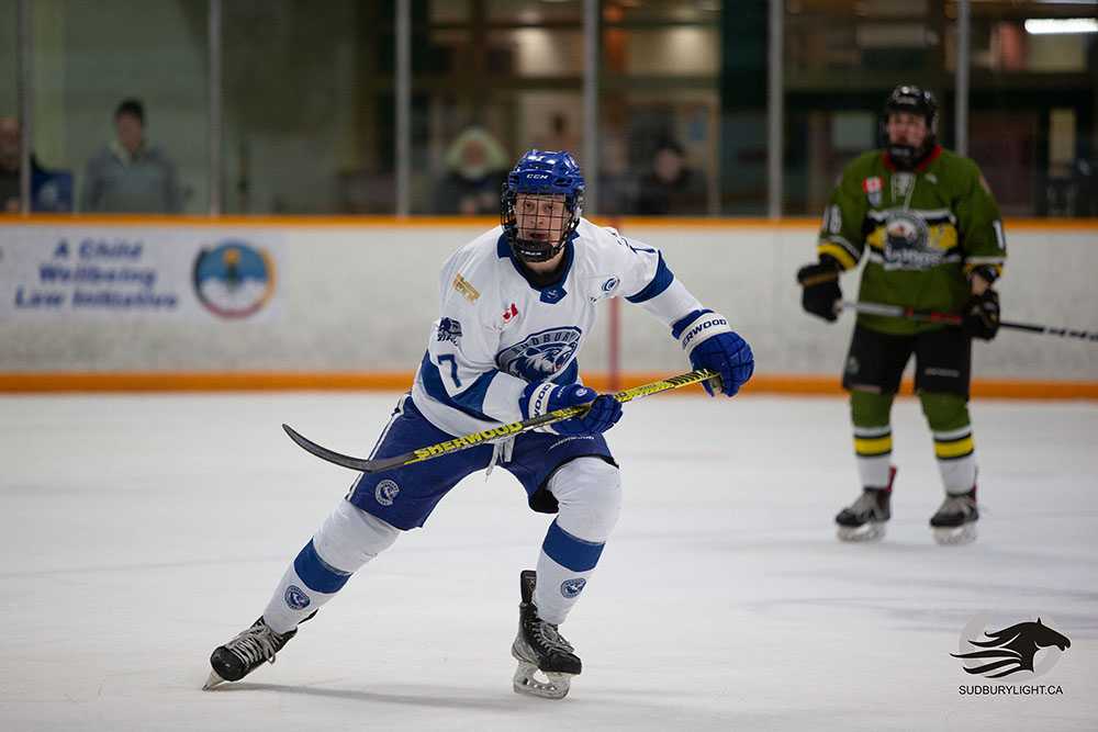 Cubs host Paper Kings on LUG Sports promo night 42 Cubs forward Cameron Shanks in a recent game against Powassan