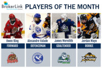 NOJHL BrokerLink PLAYERS OF THE MONTH for January