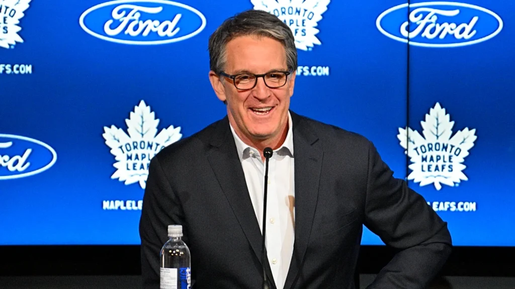 Brendan Shanahan’s Maple Leafs: A bold era that fell short 47 Brendan Shanahan smiles and jokes with reporters during a media scrum