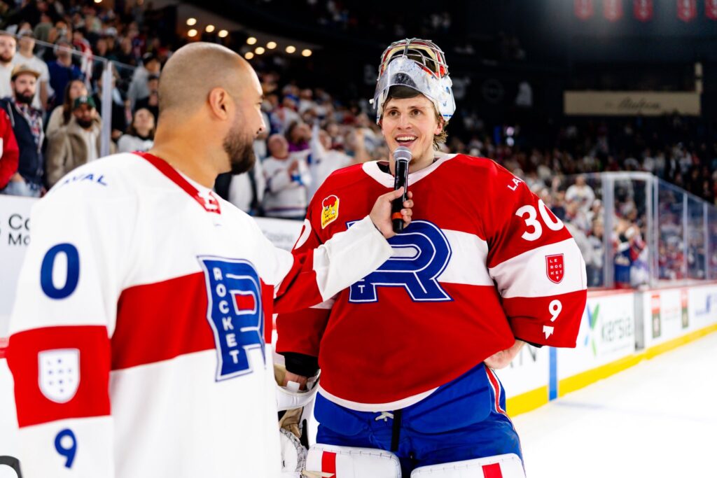 Laval Rocket win decisive Game 5, advance to Eastern Conference Final 43 Cayden Primeau @RocketLaval X