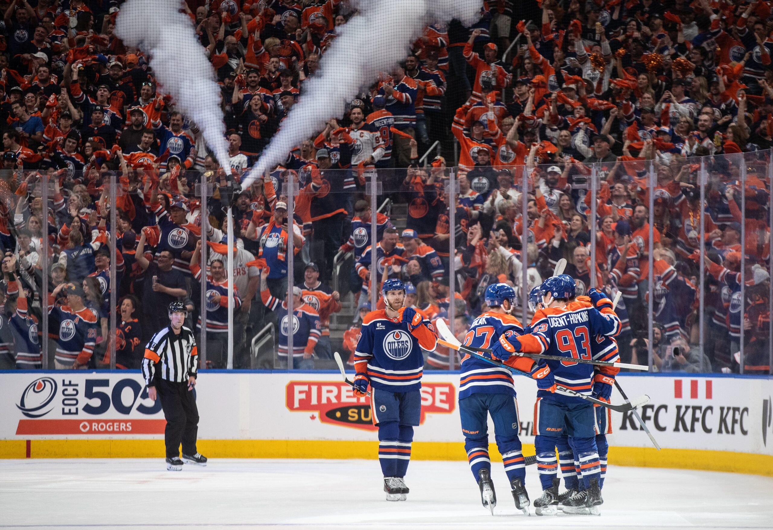 2025 NHL Playoffs: Oilers and Panthers locked in an epic tug-of-war 42 Oilers celebrate win