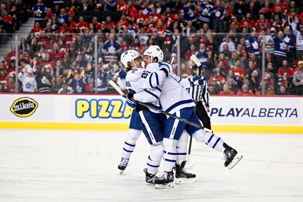 Maple Leafs collapse as Panthers punch ticket to conference final 44 Maple Leafs embrace