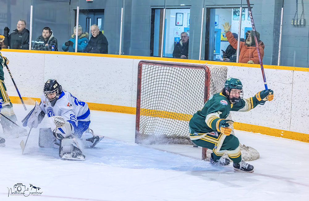 Elliot Lake Vikings to miss 2025-26 NOJHL season amid arena uncertainty 43 Elliot Lake Vikings score against Greater Sudbury Cubs during NOJHL 2024-25 season
