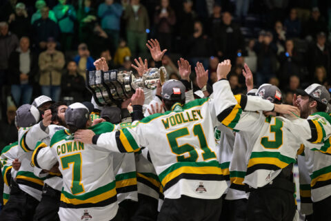 London Knights celebrate win