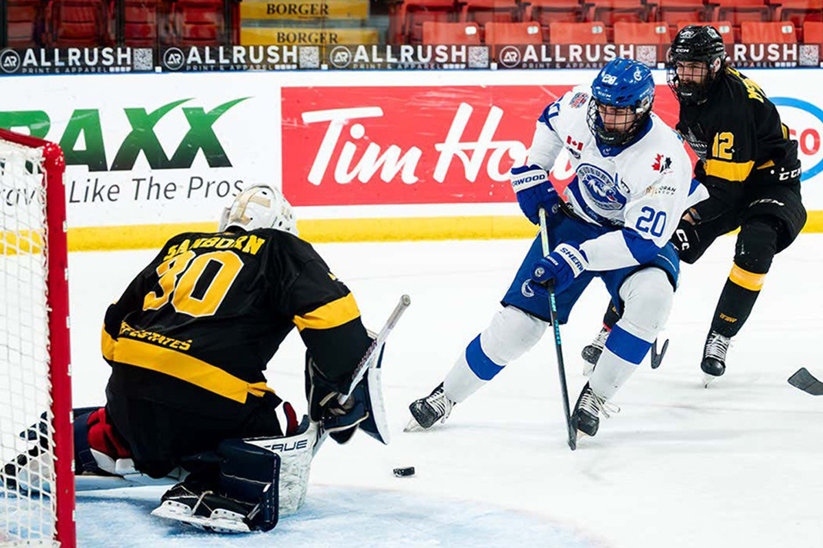 NOJHL announces 2025-26 schedule, MacLean commits to Guelph 42 Michael MacLean skates