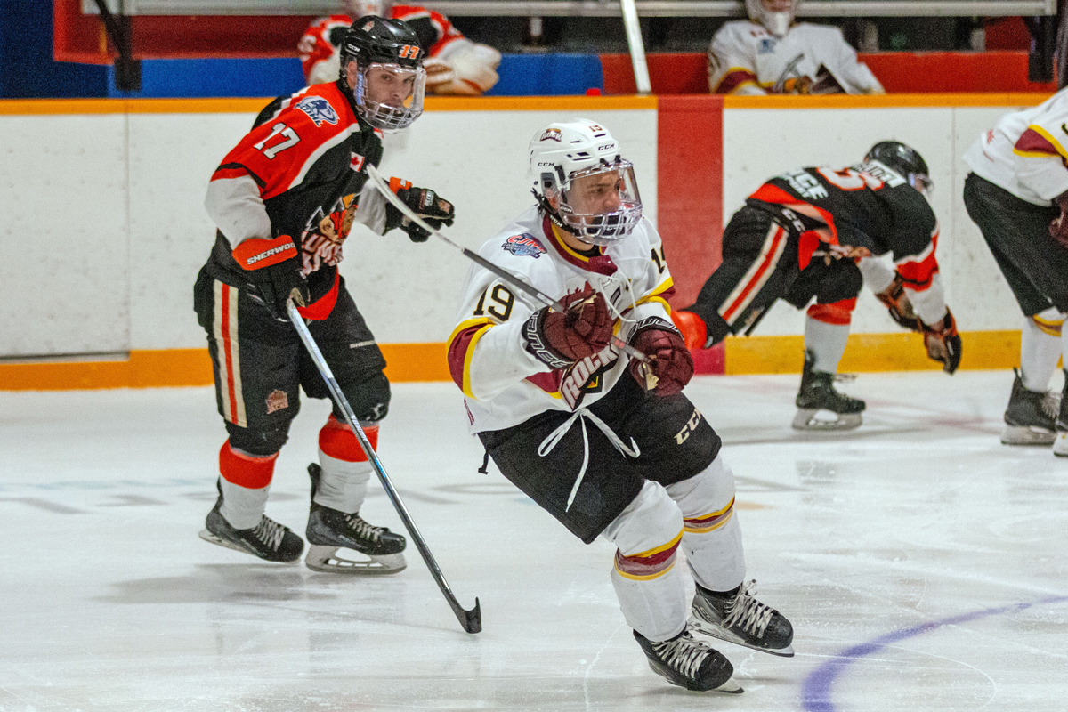 2025 NOJHL Showcase - Hearst Lumberjacks vs. Timmins Rock at the 2025 NOJHL Showcase (Northern Lights Photography)