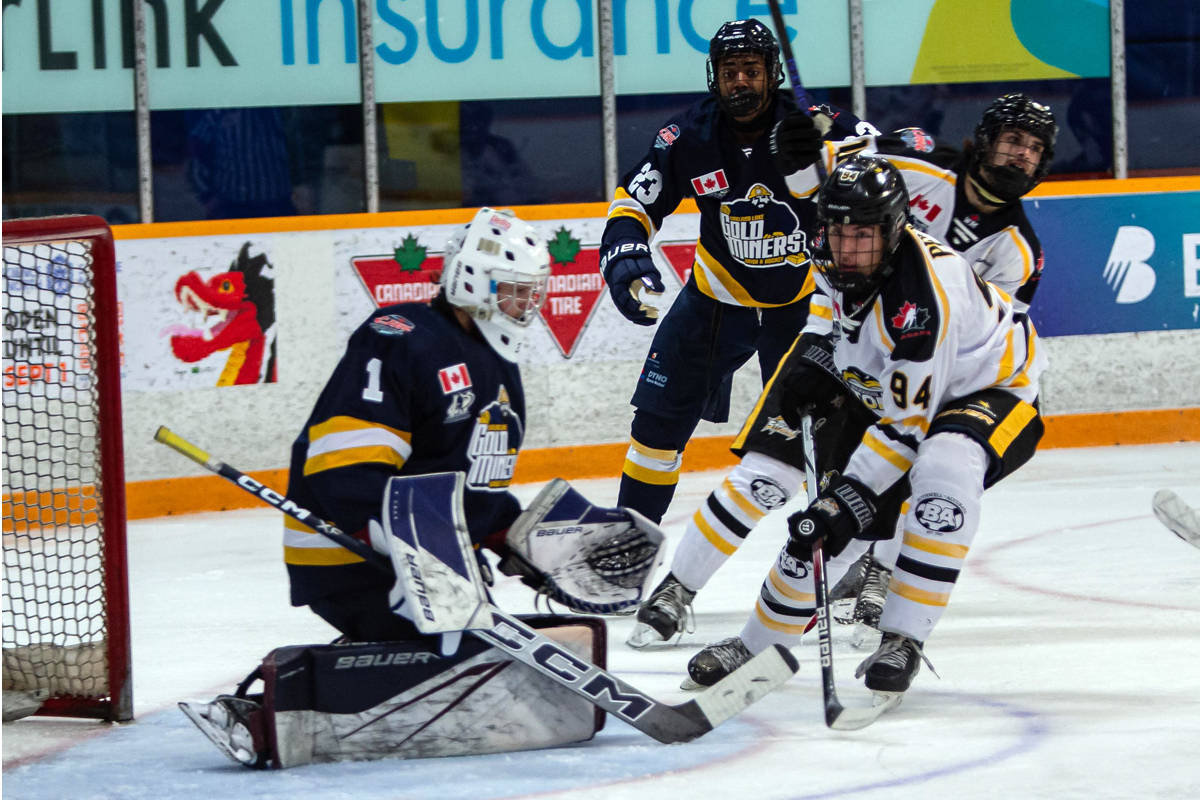 2025 NOJHL Showcase - Iroquois Falls Storm vs. Kirkland Lake Gold Miners at the 2025 NOJHL Showcase (Rob Fera, Points North Media)